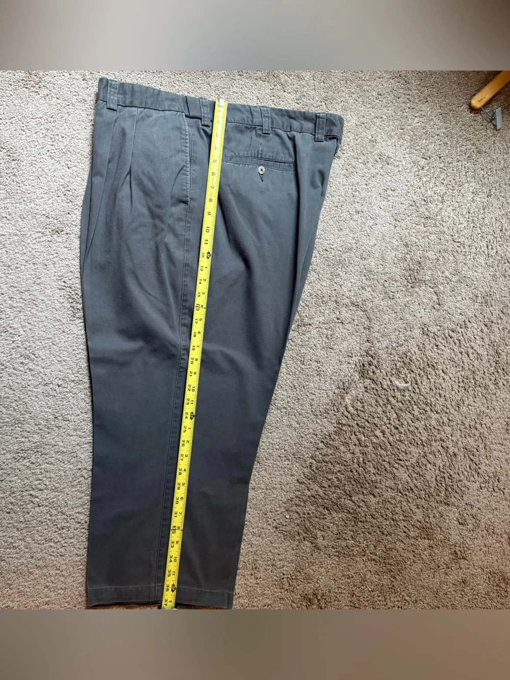 Men's Pleated Dress Pants - Black